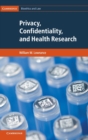 Image for Privacy, confidentiality, and health research