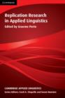 Image for Replication Research in Applied Linguistics