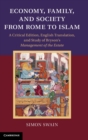 Image for Economy, Family, and Society from Rome to Islam
