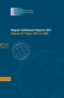 Image for Dispute Settlement Reports 2011: Volume 3, Pages 1475–2200
