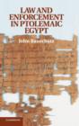Image for Law and Enforcement in Ptolemaic Egypt