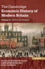 Image for The Cambridge economic history of modern BritainVolume II,: 1870 to the present