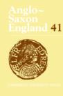 Image for Anglo-Saxon England: Volume 41