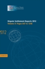 Image for Dispute Settlement Reports 2012: Volume 2, Pages 647–1248