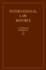 Image for International law reportsVolume 161
