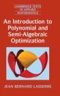 Image for An Introduction to Polynomial and Semi-Algebraic Optimization