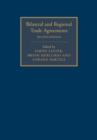 Image for Bilateral and Regional Trade Agreements 2 Volume Set