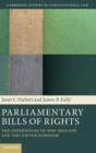 Image for Parliamentary bills of rights  : the experiences of New Zealand and the United Kingdom experiences