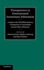 Image for Transparency in International Investment Arbitration