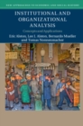 Image for Institutional and organizational analysis  : concepts and applications