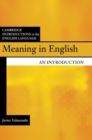 Image for Meaning in English