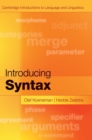 Image for Introducing Syntax