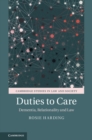 Image for Duties to care  : dementia, relationality and law
