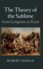 Image for The Theory of the Sublime from Longinus to Kant