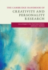 Image for The Cambridge handbook of creativity and personality research