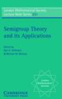 Image for Semigroup theory and its applications: proceedings of the 1994 conference commemorating the work of Alfred H. Clifford : 231