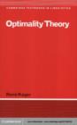 Image for Optimality theory.
