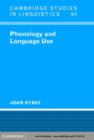 Image for Phonology and language use