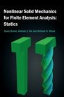 Image for Nonlinear Solid Mechanics for Finite Element Analysis: Statics