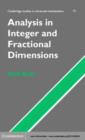 Image for Analysis in integer and fractional dimensions