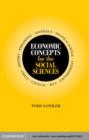 Image for Economic concepts for the social sciences