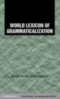 Image for World Lexicon of grammaticalization