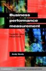 Image for Business performance measurement: theory and practice