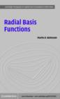 Image for Radial basis functions: theory and implementations