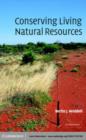 Image for Conserving living natural resources