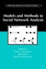 Image for Models and methods in social network analysis