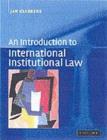 Image for An introduction to international institutional law