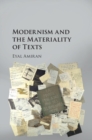 Image for Modernism and the materiality of texts