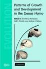 Image for Patterns of growth and development in the genus Homo