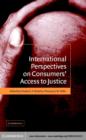 Image for International perspectives on consumers&#39; access to justice