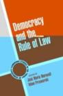 Image for Democracy and the rule of law
