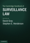 Image for The Cambridge handbook of surveillance law