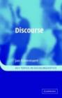 Image for Discourse: a critical introduction