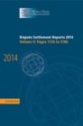 Image for Dispute settlement reports 2014Volume 5, Pages 1725-2186