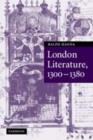 Image for London literature, 1300-1380