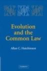 Image for Evolution and the common law