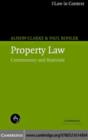 Image for Property law: commentary and materials