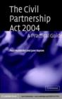 Image for The Civil Partnership Act 2004: a practical guide