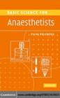 Image for Basic science for anaesthetists