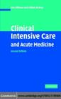 Image for Clinical intensive care and acute medicine