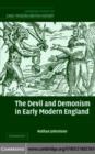 Image for The devil in early modern England