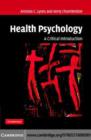 Image for Health psychology: a critical introduction