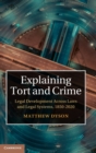 Image for Explaining tort and crime  : legal development across laws and legal systems, 1850-2020