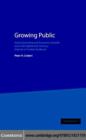 Image for Growing public: social spending and economic growth since the eighteenth century. (Further evidence)