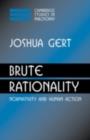 Image for Brute rationality: normativity and human action