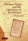 Image for Thomas Paine and the literature of revolution
